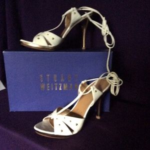 SW Celebrity Chalk Soft Patent Heels 5.5